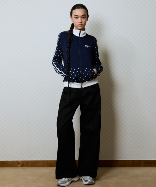 LUVISTRUE（ラヴイズトゥルー）の「GT STAR TRAINING ZIP UP（パーカー・レディース・ネイビー/ブラック/グレー・FREE）」の11枚目の写真