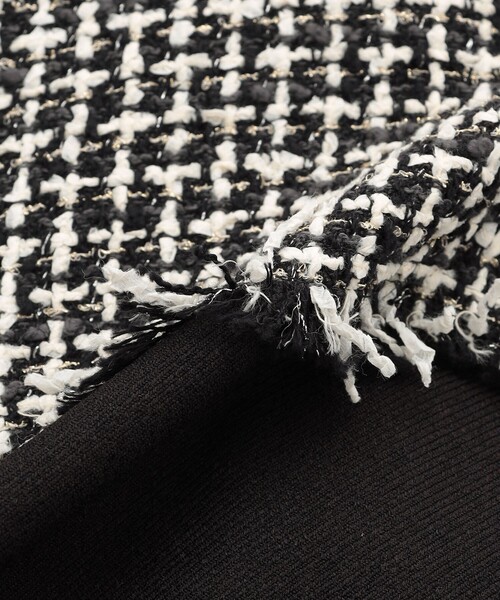 LOVELESS（ラブレス）の「ツイードブルゾン（ブルゾン・レディース・チャコールグレー・34/36）」の14枚目の写真