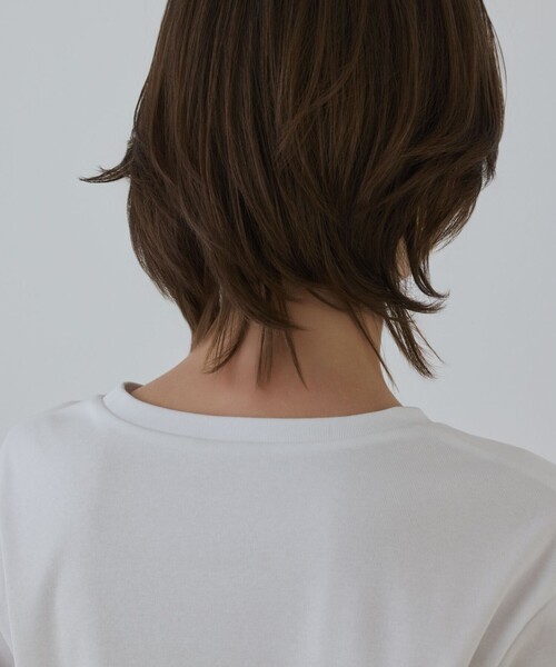 Diagram(ダイアグラム)の「レイヤードカットトップ(Tシャツ/カットソー・レディース・ブラック/ホワイト・36)」の12枚目の写真