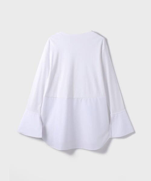 Diagram(ダイアグラム)の「レイヤードカットトップ(Tシャツ/カットソー・レディース・ブラック/ホワイト・36)」の16枚目の写真