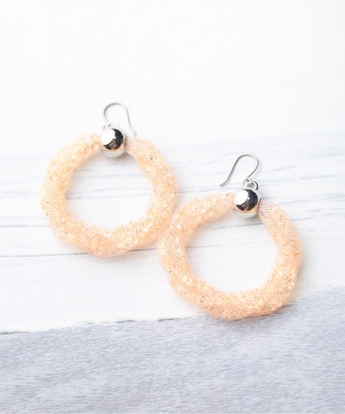 ◆【美品】Silence Field 18K ポスト ドラゴン フープピアス セール】【チタンポスト フープピアス】（ピアス（両耳用