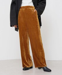 coen | 楊柳ベロアイージーパンツ(その他パンツ)