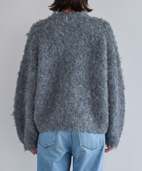 meilmada（メイルマダ）の「シャギーニットカーディガン（カーディガン/ボレロ・レディース・グレー/ブルー・FREE）」の18枚目の写真