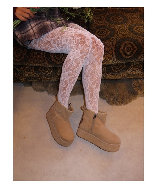 ROXY(ロキシー)の「MONARCH GROVE STITCH/ロキシー撥水加工厚底ブーツ(ブーツ・レディース・ベージュ/ブラック・23cm/24cm/25cm)」の16枚目の写真