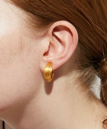 アルティーダウード　⭐️4月に購入⭐️ピアス　片耳用 bone] ドリップ フープ シルバー ピアス｜ARTIDA OUD（アル