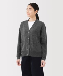 無印良品 | 婦人　洗えるウールミドルゲージＶネックカーディガン(カーディガン/ボレロ)
