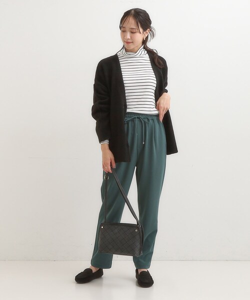 SHOO・LA・RUE（シューラルー）の「ステッチショルダーバッグ（ショルダーバッグ・レディース・キャメル/ブラック/グレー・00）」の22枚目の写真