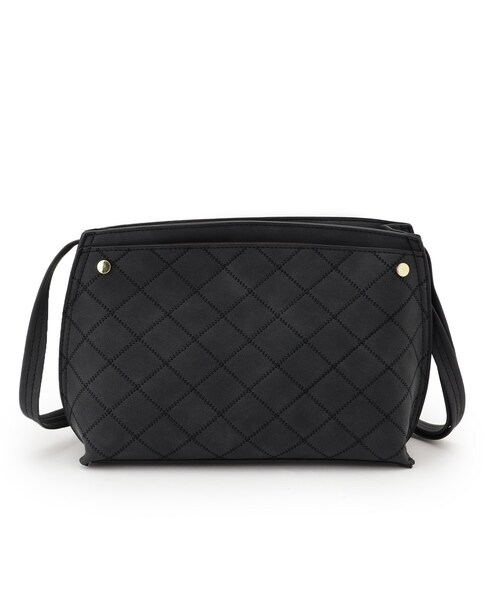 SHOO・LA・RUE（シューラルー）の「ステッチショルダーバッグ（ショルダーバッグ・レディース・キャメル/ブラック/グレー・00）」の6枚目の写真