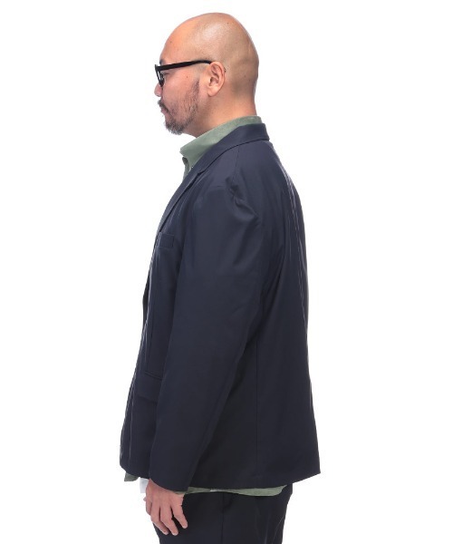 B&T CLUB(ビーティークラブ)の「B&T CLUB ビーアンドティークラブ ACTIVE EASY SOLOTEX JKT ストレッチ シングル イージージャケット セットアップ可能(テーラードジャケット・メンズ・カーキ/ブラック/ネイビー/ベージュ・X2(4L~5L)/X1(3L~4L)/X3(6L~7L))」の12枚目の写真