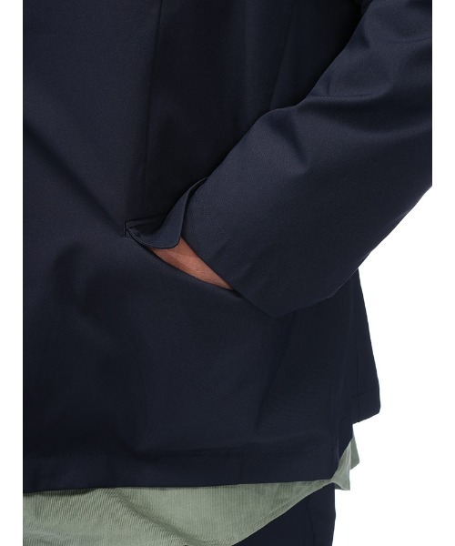 B&T CLUB(ビーティークラブ)の「B&T CLUB ビーアンドティークラブ ACTIVE EASY SOLOTEX JKT ストレッチ シングル イージージャケット セットアップ可能(テーラードジャケット・メンズ・カーキ/ブラック/ネイビー/ベージュ・X2(4L~5L)/X1(3L~4L)/X3(6L~7L))」の18枚目の写真