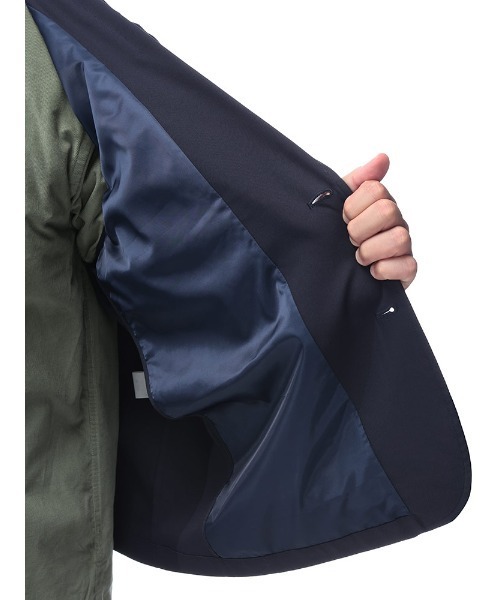 B&T CLUB(ビーティークラブ)の「B&T CLUB ビーアンドティークラブ ACTIVE EASY SOLOTEX JKT ストレッチ シングル イージージャケット セットアップ可能(テーラードジャケット・メンズ・カーキ/ブラック/ネイビー/ベージュ・X2(4L~5L)/X1(3L~4L)/X3(6L~7L))」の20枚目の写真