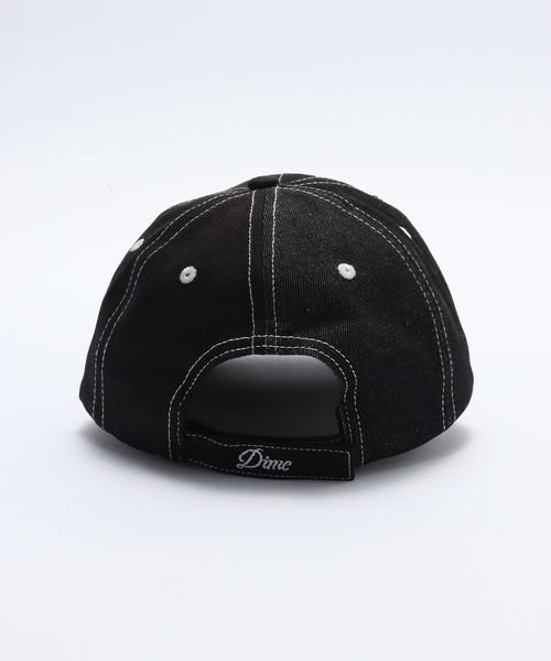 DIME（ダイム）の「DIME / ダイム SPLIT LOW PRO CAP（キャップ・メンズ・ブラック・FREE）」の4枚目の写真