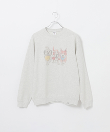 B.C STOCK | NEW ドッグ＆キャット柄 アソートクルーネックスウェット(スウェット)