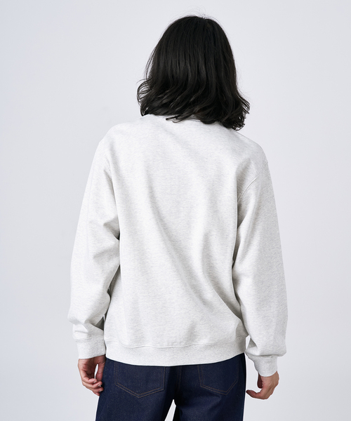 B.C STOCK（ベーセーストック）の「NEW ドッグ＆キャット柄 アソートクルーネックスウェット（スウェット・メンズ・ブラウン/ホワイト系その他/ホワイト/ネイビー/チャコールグレー・LARGE/MEDIUM）」の14枚目の写真