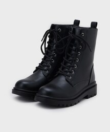 OPAQUE.CLIP | 【生活防水】厚底タンクソールレースアップブーツ(ブーツ)