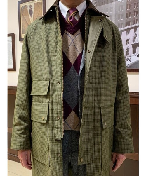 ブルックスブラザーズ（Brooks Brothers）/ポリエステル　カントリーコート ポリエステル カントリーコート（ステンカラーコート）｜BROOKS