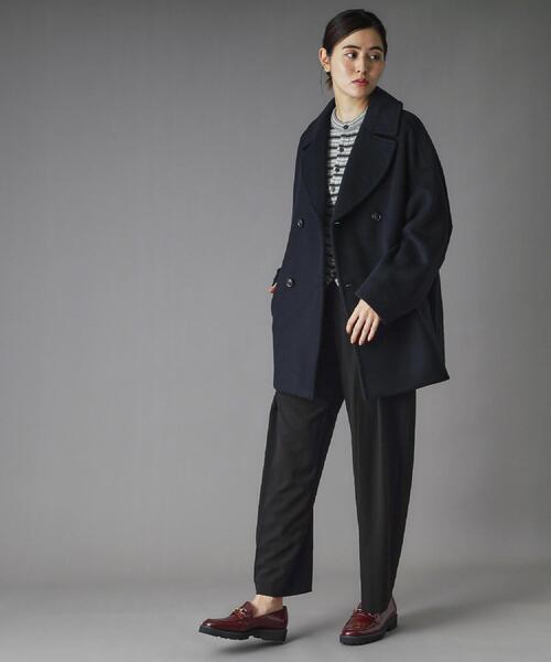 TICCA（ティッカ）の「TICCA（ティッカ）ピーコート（ピーコート・レディース・グレー/ブラック/ブルー系その他/ベージュ・00）」の8枚目の写真