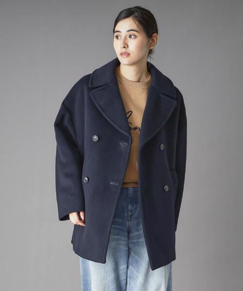 新品 TICCA ティッカ ピーコート ネイビー 追加》TICCA / ティッカ