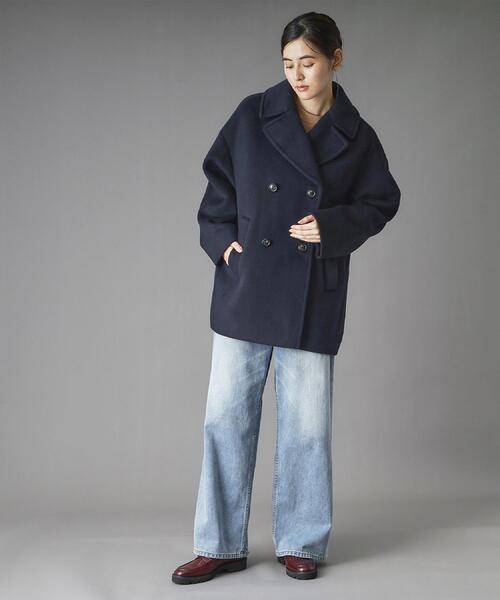 TICCA（ティッカ）の「TICCA（ティッカ）ピーコート（ピーコート・レディース・グレー/ブラック/ブルー系その他/ベージュ・00）」の13枚目の写真