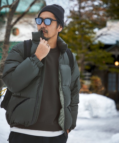 NANGA×DUFFER STAND COLLAR DOWN JACKET：ナンガ別注 日本製