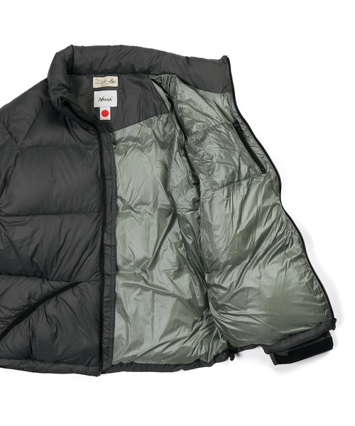 NANGA×DUFFER STAND COLLAR DOWN JACKET：ナンガ別注 日本製 スタンド