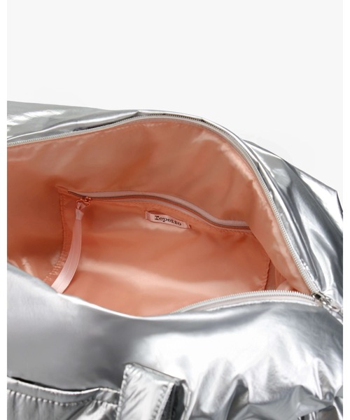 Repetto（レペット）の「ダッフルバッグ Lサイズ / B0233NC（ショルダーバッグ・レディース・シルバー・FREE）」の4枚目の写真