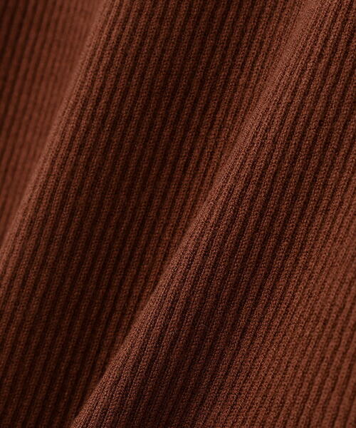 PROPORTION BODY DRESSING(プロポーションボディドレッシング)の「オフショルリブニット / 1215270502(ニット/セーター・レディース・ブラック/ホワイト系その他/ブラウン・SMALL/MEDIUM)」の21枚目の写真