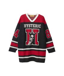 HYSTERIC GLAMOUR | SPEAK NO EVILジャカード プルオーバー(ニット/セーター)