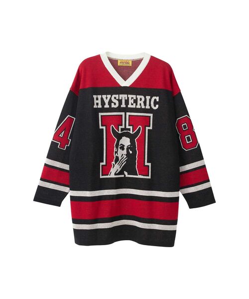 SPEAK NO EVILジャカード プルオーバー（ニット/セーター）｜HYSTERIC