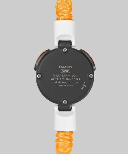 CASIO サウナ時計 / SAN-100H-1BJR（アナログ腕時計）｜CASIO