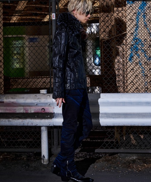 FUGA/フーガ』裾ZIP付き立体加工デニムパンツ（デニムパンツ）｜FUGA