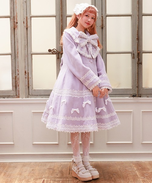 メニーリボンコート（ダッフルコート）｜Chalmiere（シャルミエール