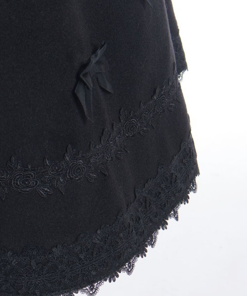 【未使用】 Chalmiere メニー リボン コート レース 刺繍 フリル メニーリボンコート | Chalmiere | axes femme onlineshop