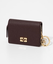 GANNI（ガニー）の「GANNI Card Holder With Flap Grained ガニー   カードケース（カードケース）」