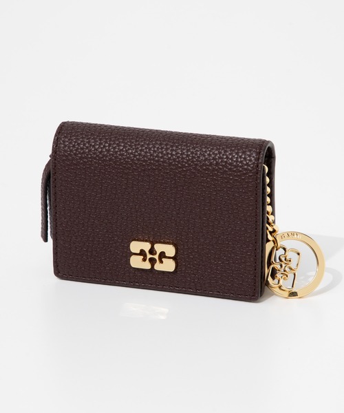 【GANNI】ガニー カードケース ケース ポーチ ブラック ウォレット ガニー GANNI コインケース 小銭入れ マルチケース A4502 5825 099