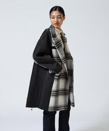 AULA AILA | AULA AILA/アウラアイラ/別注テイラーハーフコート(チェスターコート)