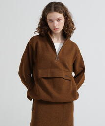 AVIREX(�A���B���b�N�X)�́s���c�X����tSHAGGY STAND PULLOVER KNIT/�V���M�[�j�b�g(�j�b�g/�Z�[�^�[)