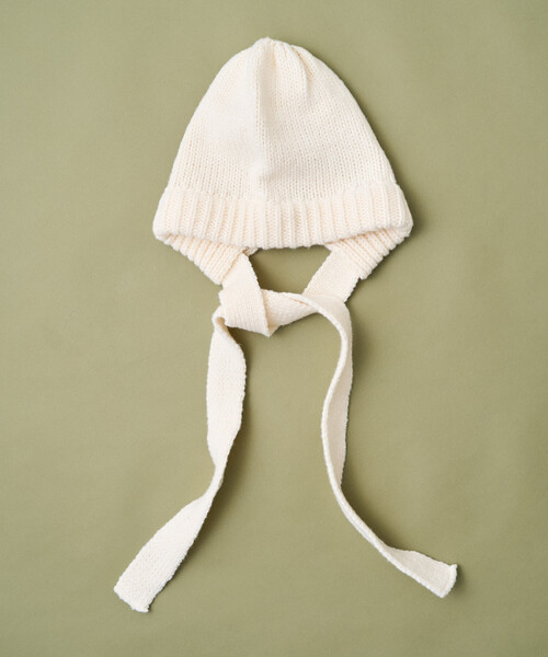 FREAK'S STORE（フリークスストア）の「ニット ボンネット（ニットキャップ/ビーニー・レディース・グレー/オフホワイト/ピンク・ONE SIZE）」の17枚目の写真