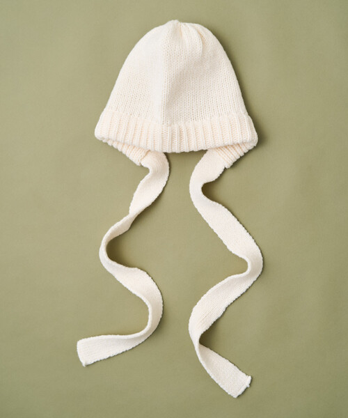 FREAK'S STORE（フリークスストア）の「ニット ボンネット（ニットキャップ/ビーニー・レディース・グレー/オフホワイト/ピンク・ONE SIZE）」の18枚目の写真