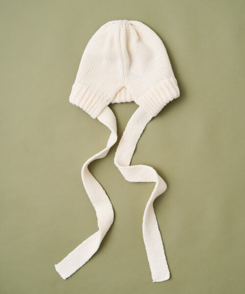 FREAK'S STORE（フリークスストア）の「ニット ボンネット（ニットキャップ/ビーニー・レディース・グレー/オフホワイト/ピンク・ONE SIZE）」の20枚目の写真