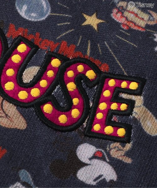 Disney（ディズニー）の「ディズニーキャラクター/総柄フーディ（パーカー・キッズ・ネイビー/アイボリー・80/90/100/110/120/130/140/150）」の8枚目の写真