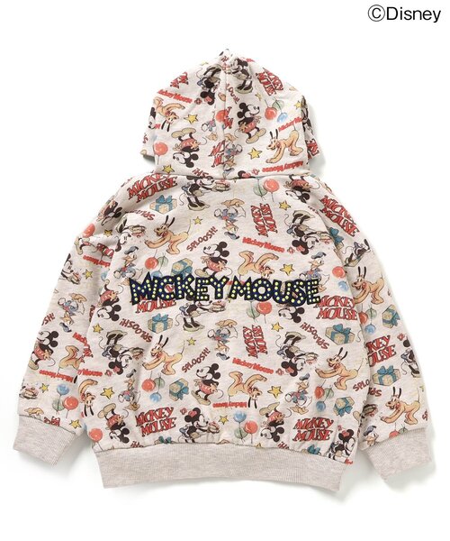 Disney（ディズニー）の「ディズニーキャラクター/総柄フーディ（パーカー・キッズ・ネイビー/アイボリー・80/90/100/110/120/130/140/150）」の15枚目の写真