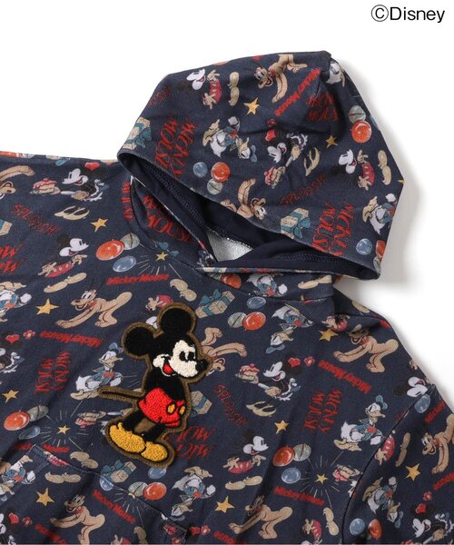 Disney（ディズニー）の「ディズニーキャラクター/総柄フーディ（パーカー・キッズ・ネイビー/アイボリー・80/90/100/110/120/130/140/150）」の20枚目の写真