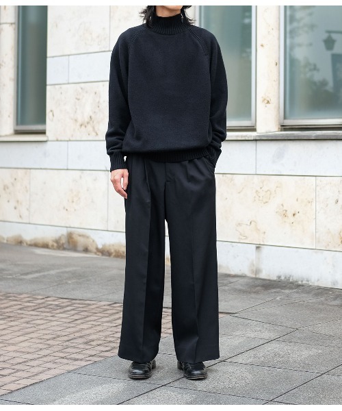 PORT BY ARK（ポートバイアーク）の「PORT BY ARK / ポートバイアーク：Half Zip Knit：PO18-KN01[COR]（ニット/セーター・メンズ・ブラウン/ブラック/アイボリー・1/2）」の7枚目の写真