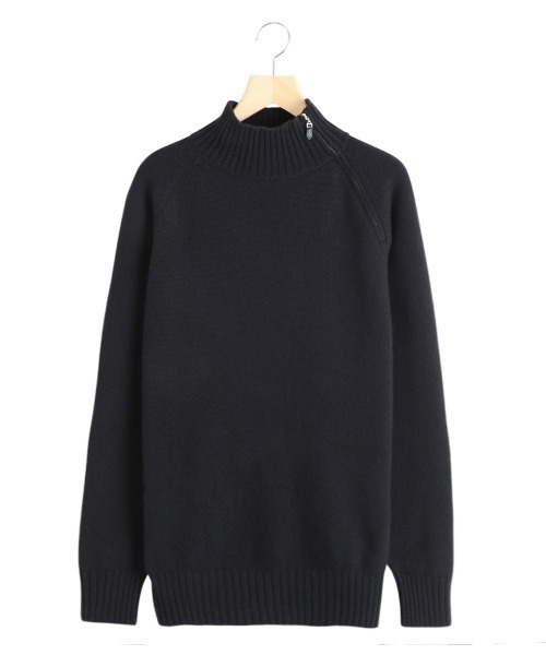 PORT BY ARK / ポートバイアーク：Half Zip Knit：PO18-KN01[COR