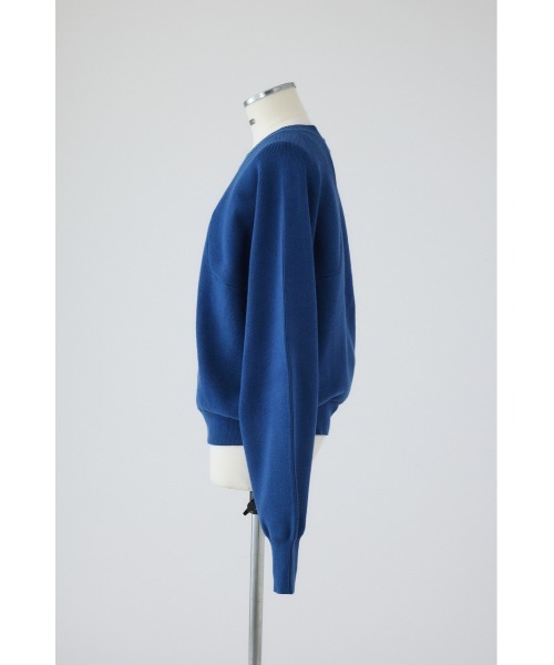 RIM.ARK（リムアーク）の「Elastic touch basic knit エラスティックタッチベーシックニット（ニット/セーター・レディース・ホワイト/グレー/ブラック/ブルー・FREE）」の8枚目の写真