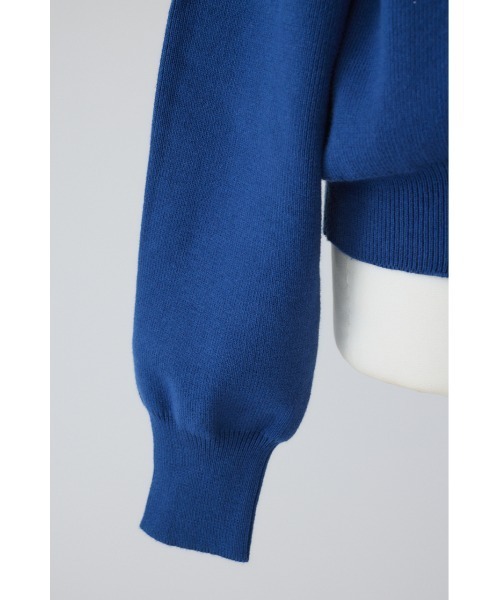 RIM.ARK（リムアーク）の「Elastic touch basic knit エラスティックタッチベーシックニット（ニット/セーター・レディース・ホワイト/グレー/ブラック/ブルー・FREE）」の13枚目の写真