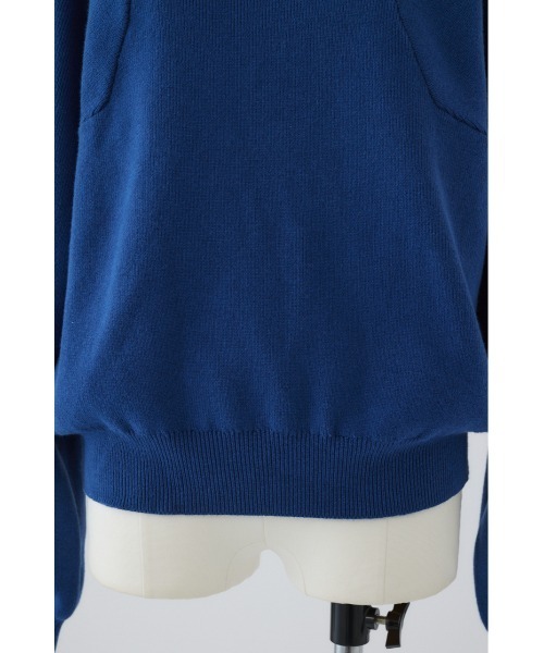 RIM.ARK（リムアーク）の「Elastic touch basic knit エラスティックタッチベーシックニット（ニット/セーター・レディース・ホワイト/グレー/ブラック/ブルー・FREE）」の14枚目の写真
