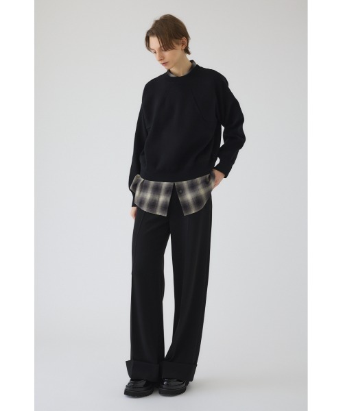 RIM.ARK（リムアーク）の「Elastic touch basic knit エラスティックタッチベーシックニット（ニット/セーター・レディース・ホワイト/グレー/ブラック/ブルー・FREE）」の21枚目の写真