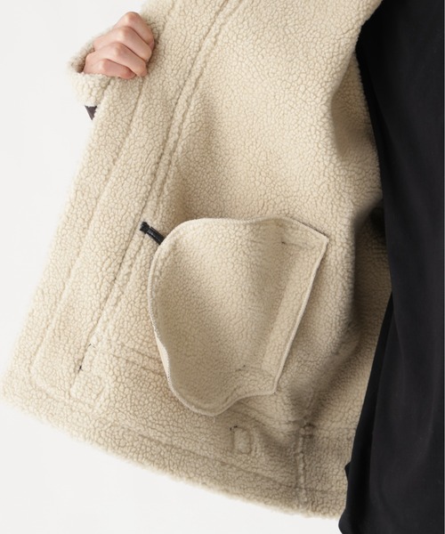 Alpha Industries(アルファインダストリーズ)の「Alpha Industries/アルファ インダストリーズ/MOUTON B-3/ムートン ビースリー(ミリタリージャケット・メンズ・ブラウン/ブラック・L/M/S/XL/XS/2XL)」の15枚目の写真